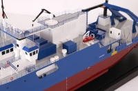 custom made model of 75m ORV Support Vessel
